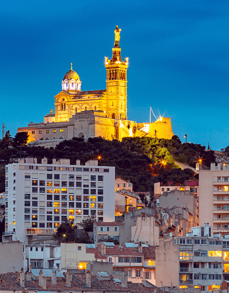 Basilique Notre Dame de Garde, Marseille