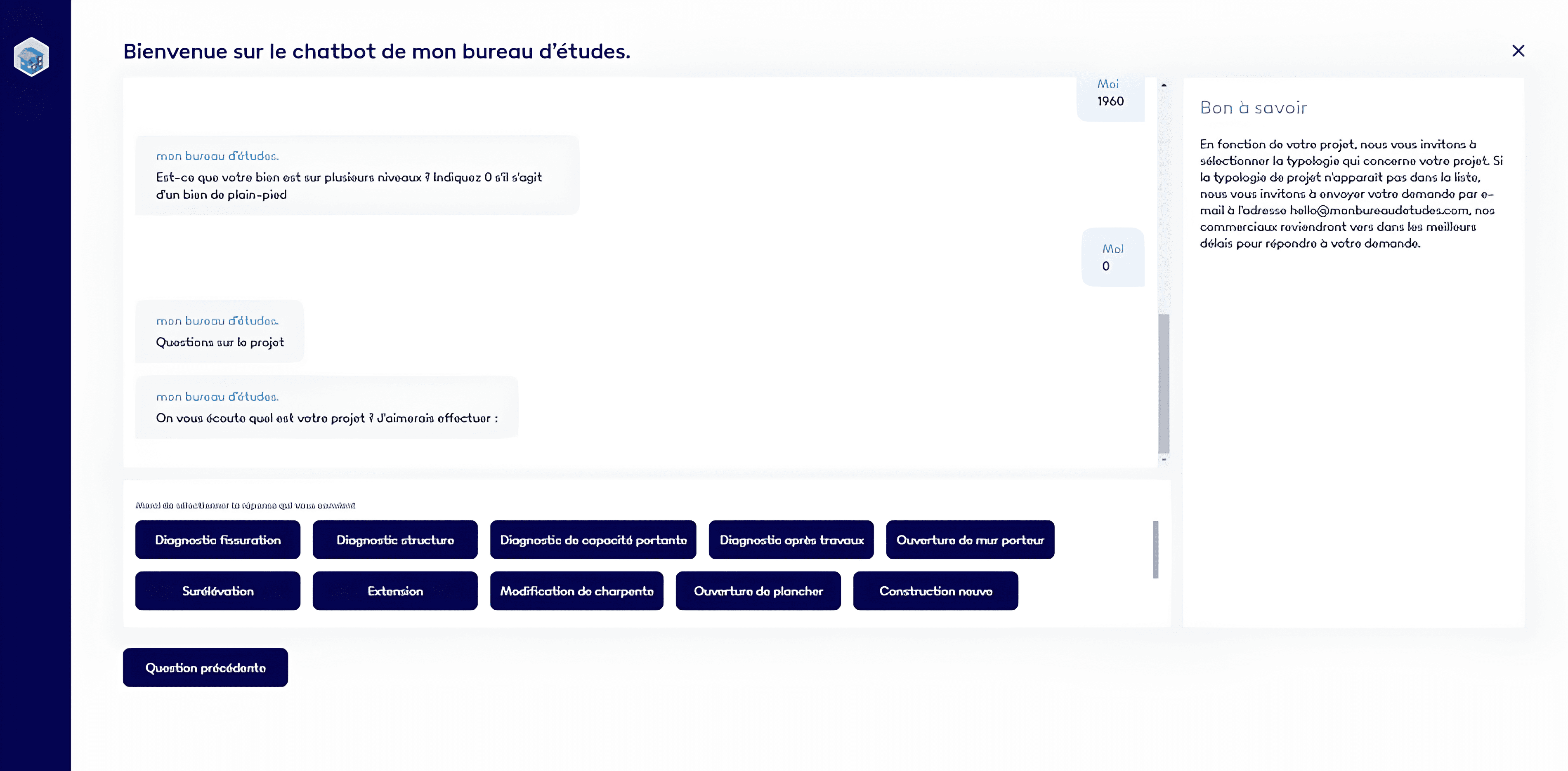 Une étude structure en 5 étapes